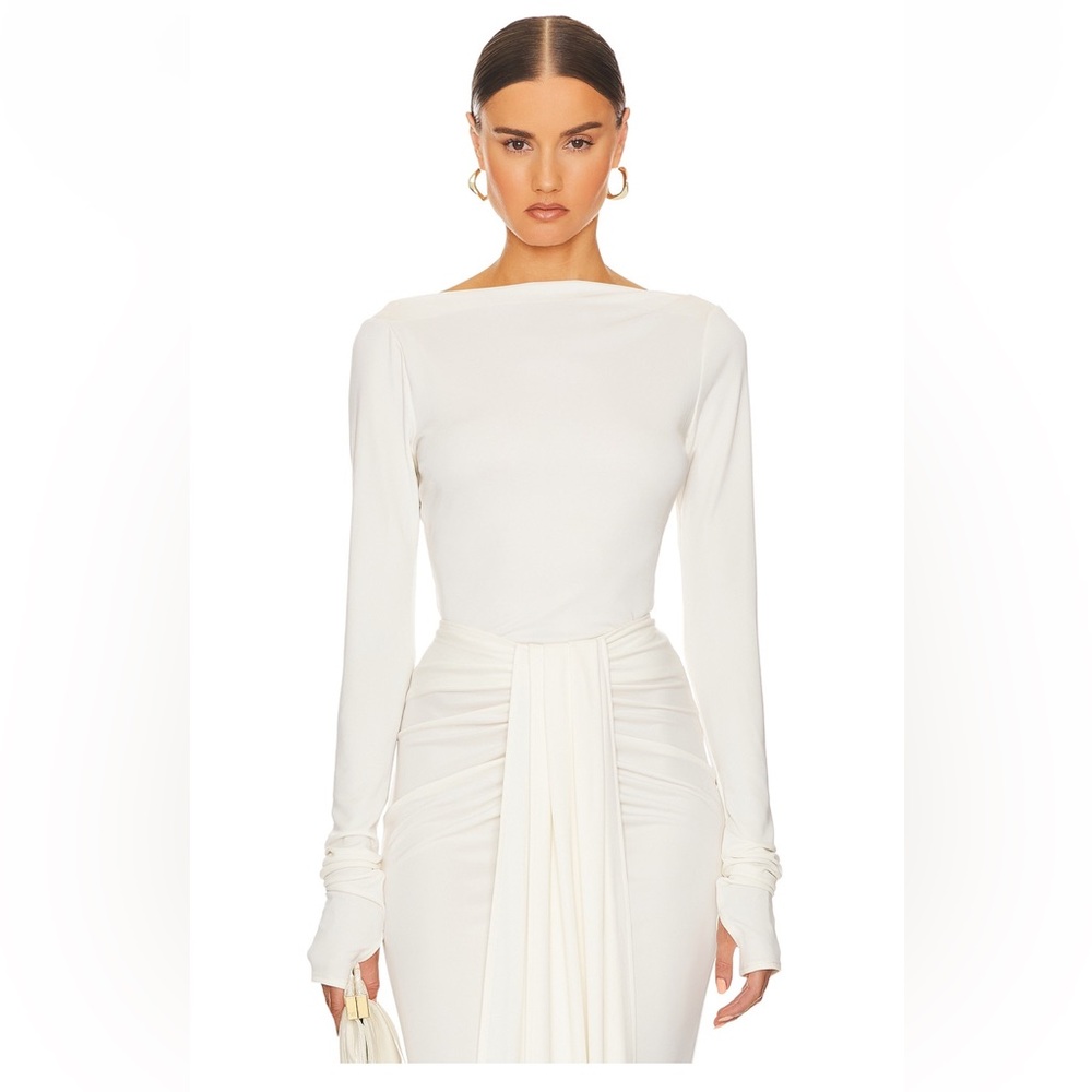 Ivory size medium worn once, see my other listing for matching skirt, SOLD OUT